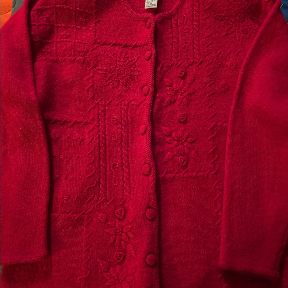 Koret Vibrant Red Women's Cardigan